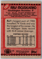 1990 Topps Ralf Mojsiejenko #120