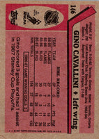 1987 Topps Gino Cavallini #146 Rookie