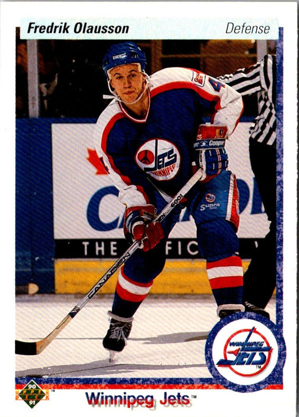 1990 Upper Deck Fredrik Olausson #237