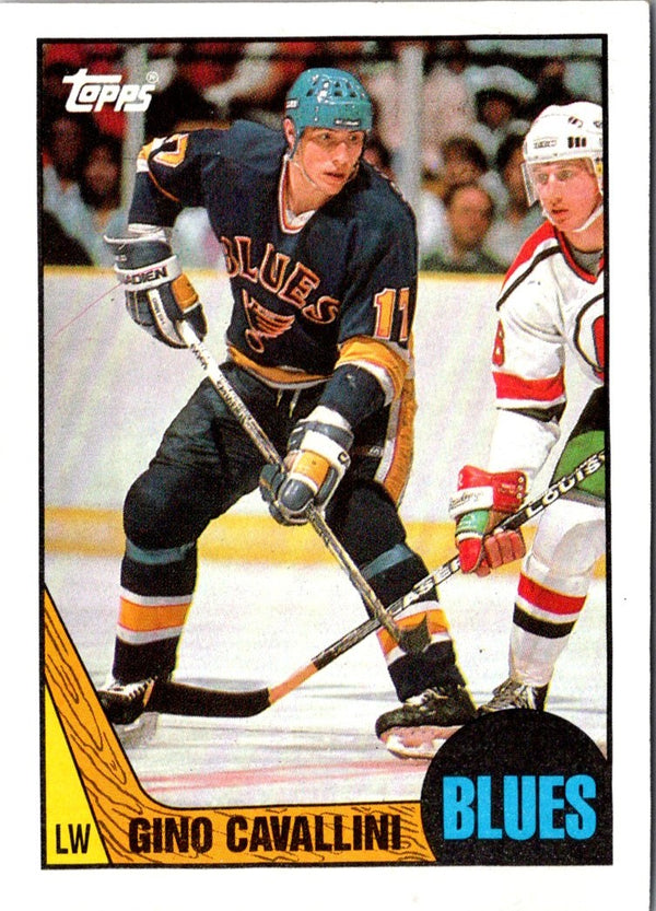 1987 Topps Gino Cavallini #146 Rookie