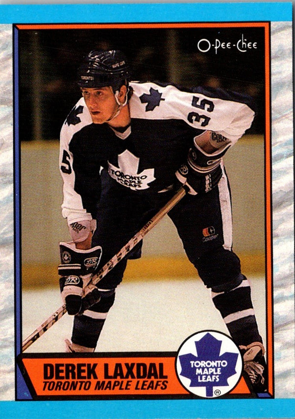 1989 O-Pee-Chee Derek Laxdal #169 Rookie