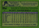 1982 Topps Scott Sanderson