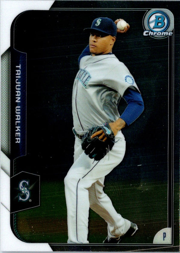 2015 Bowman Chrome Taijuan Walker #56