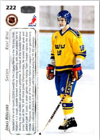 1992 Upper Deck Jonas Hoglund #222 Rookie