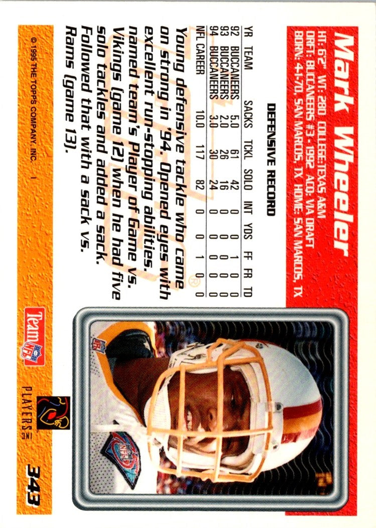 1995 Topps Mark Wheeler