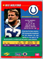 1994 Score Will Wolford #197