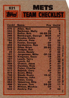 1983 Topps Mets Team Leaders - Mookie Wilson/Craig Swan #621 NM-MT