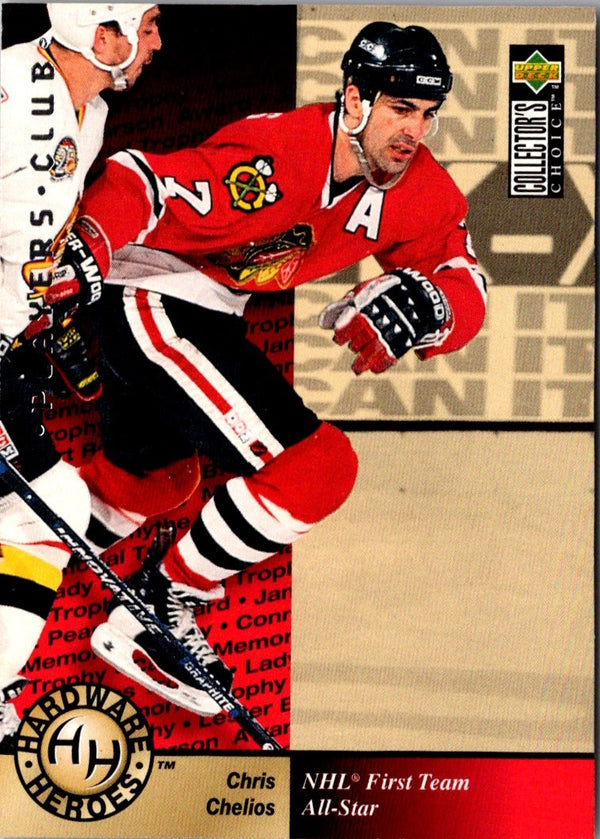 1995 Collector's Choice Player's Club Chris Chelios #380