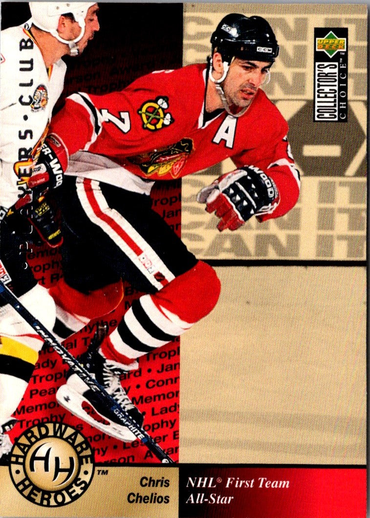 1995 Collector's Choice Player's Club Chris Chelios