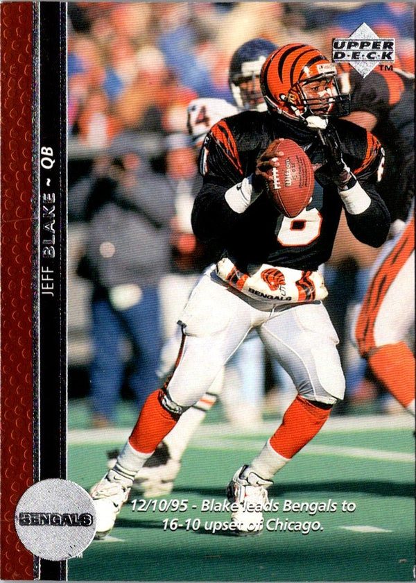 1996 Upper Deck Jeff Blake #127