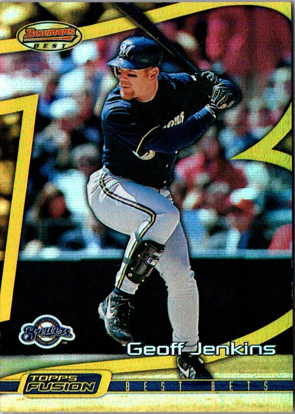 2001 Fleer Genuine Geoff Jenkins #17