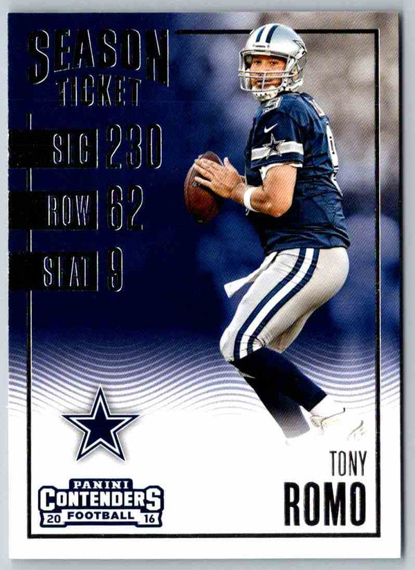 2016 Contenders Tony Romo #1