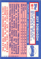 1984 Topps Traded Jeff Robinson #101T