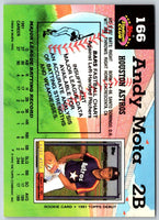 1992 Stadium Club Andy Mota #166 Rookie