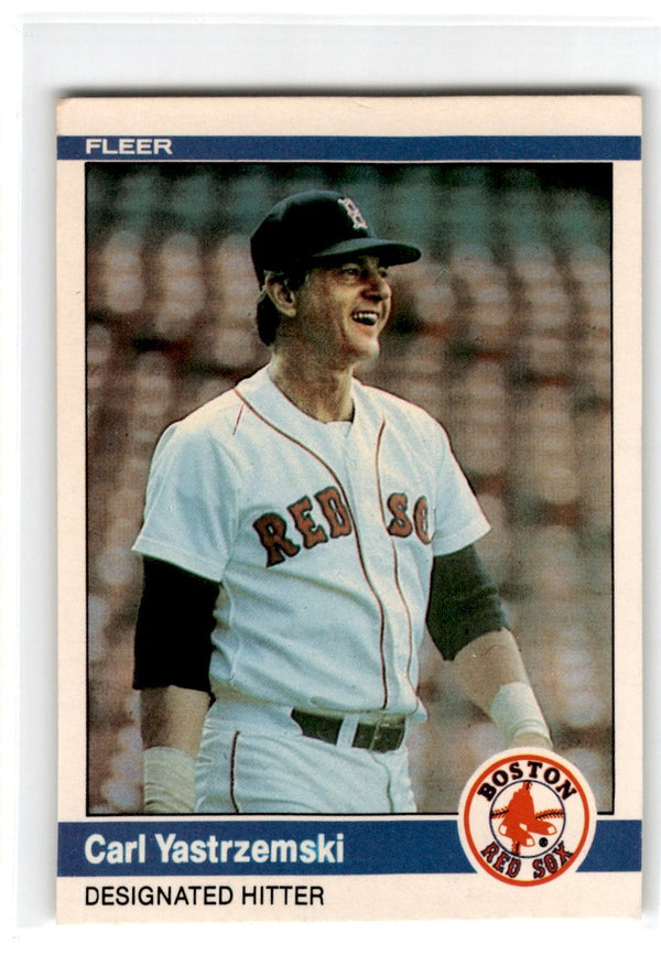 1984 Fleer Carl Yastrzemski #412