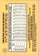 1985 Donruss Dwayne Murphy