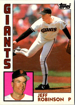1984 Topps Traded Jeff Robinson #101T