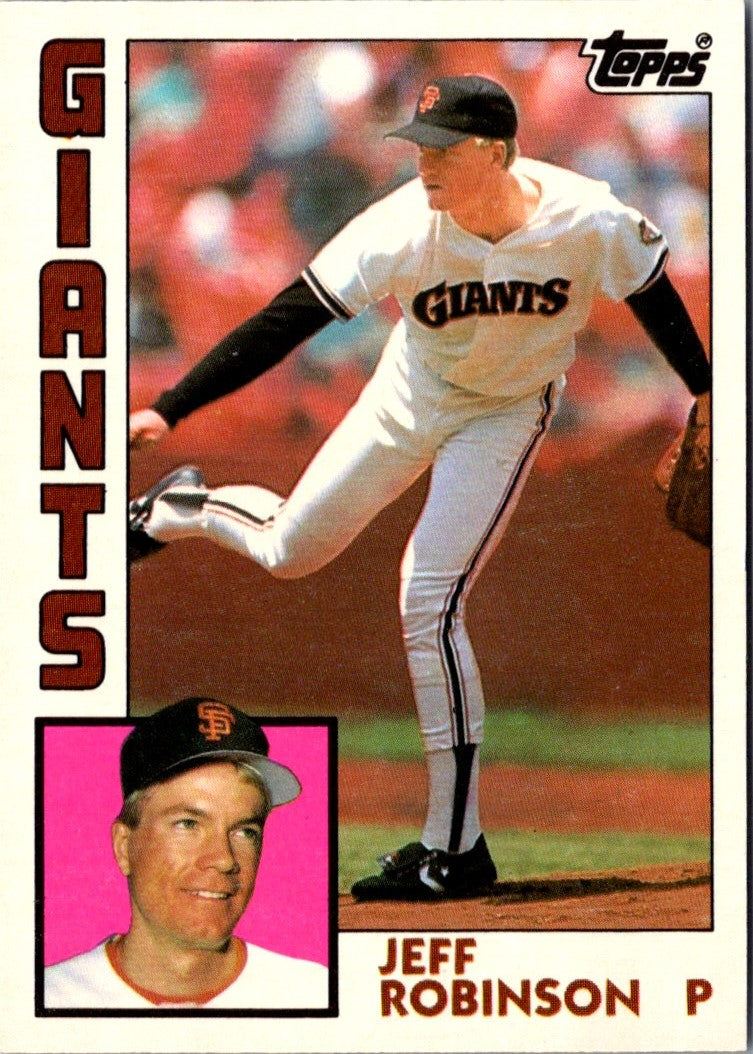 1984 Topps Traded Jeff Robinson