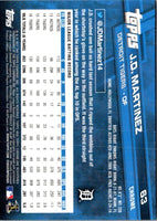 2017 Topps Chrome J.D. Martinez #63
