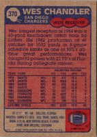 1985 Topps Wes Chandler #370
