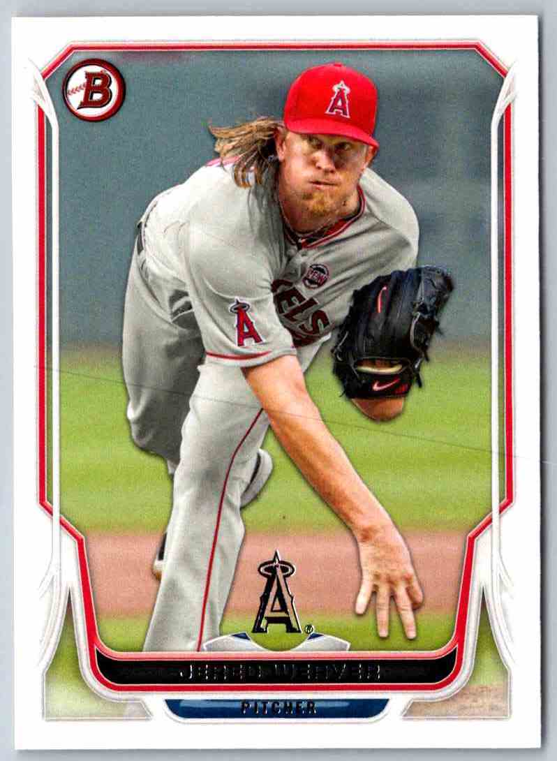 2014 Bowman Jered Weaver