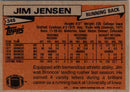 1981 Topps Jim Jensen
