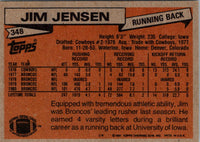 1981 Topps Jim Jensen #348 Rookie NM-MT