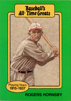 1987 Hygrade All-Time Greats Rogers Hornsby #NNO