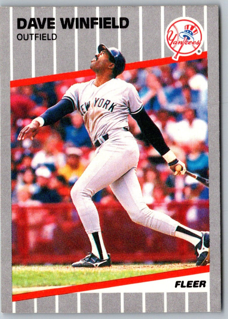 1989 Fleer Dave Winfield