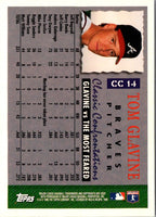 1996 Topps Classic Confrontations Tom Glavine #CC14