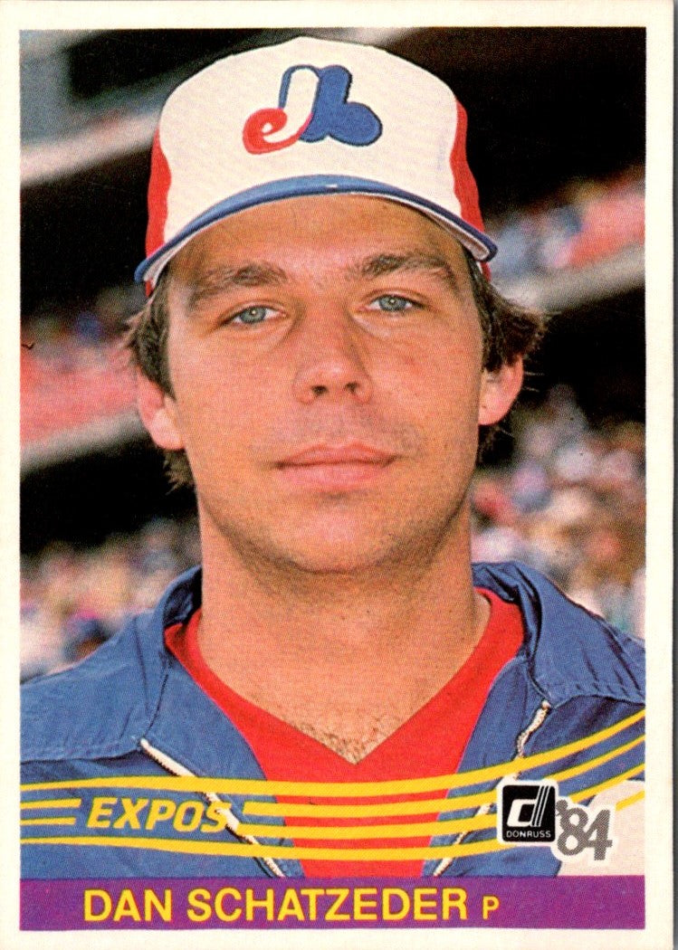 1984 Donruss Dan Schatzeder