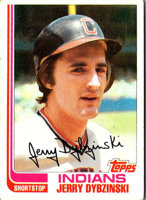1982 Topps Blackless Jerry Dybzinski #512