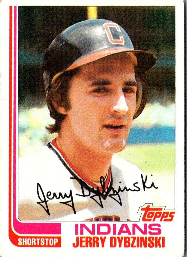 1982 Topps Blackless Jerry Dybzinski #512