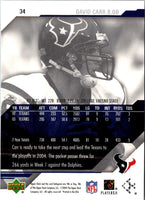 2004 Upper Deck Legends David Carr #34