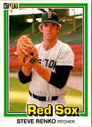 1981 Donruss Steve Renko