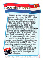 1991 Hoops McDonald's Scottie Pippen #58