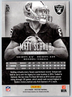 2014 Panini Prestige Matt Schaub #92