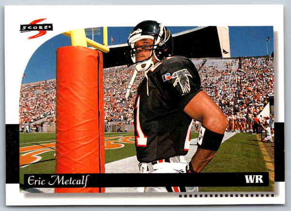 1996 Score Eric Metcalf #84