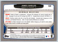 2014 Bowman James Shields #124
