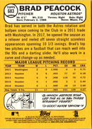 2017 Topps Heritage Brad Peacock