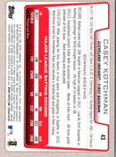 2012 Bowman Casey Kotchman