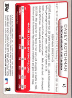2012 Bowman Casey Kotchman #43