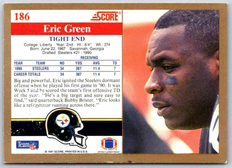 1991 Score Eric Green