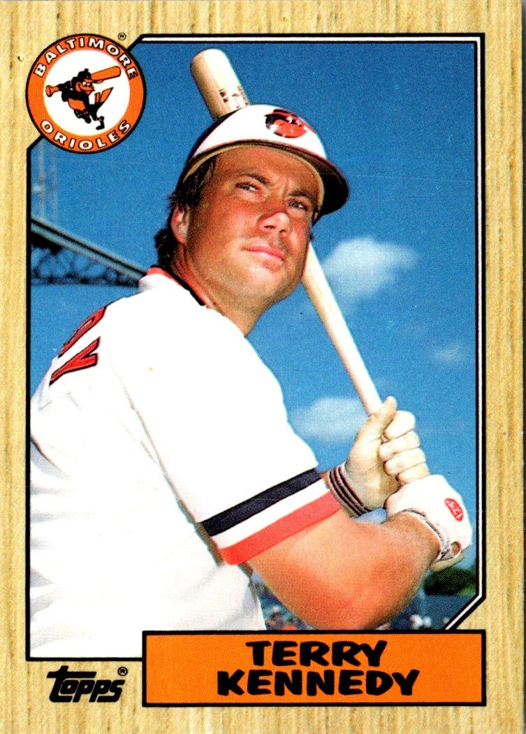 1987 Topps Traded Terry Kennedy