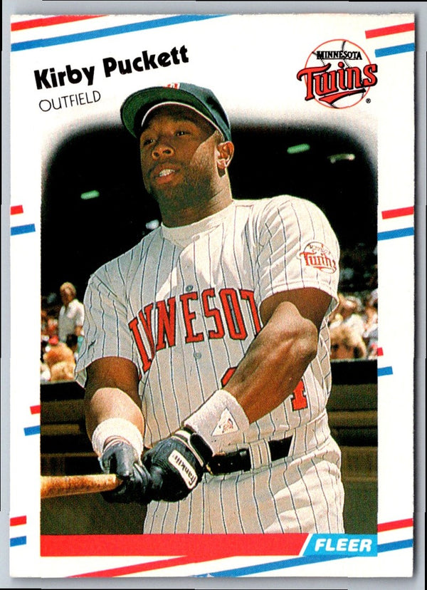 1988 Fleer Kirby Puckett #19