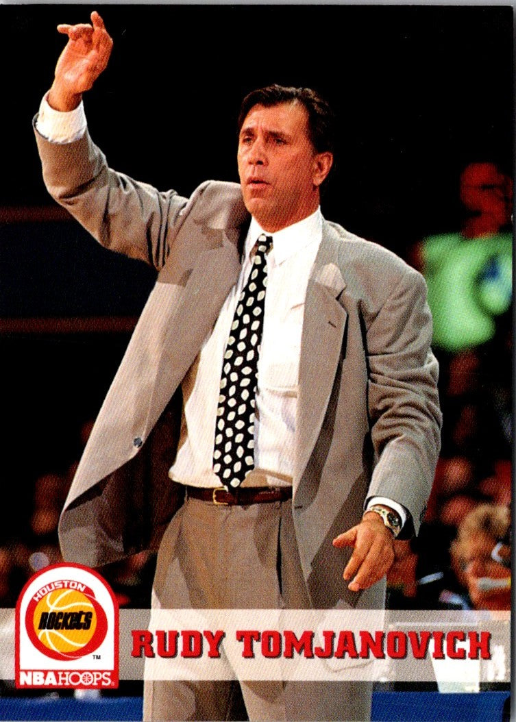 1993 Hoops Rudy Tomjanovich