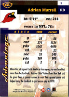 1999 Collector's Edge Advantage Gold Ingot Adrian Murrell #3