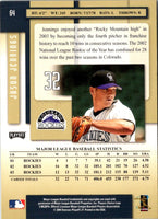 2004 Playoff Prestige Jason Jennings #64
