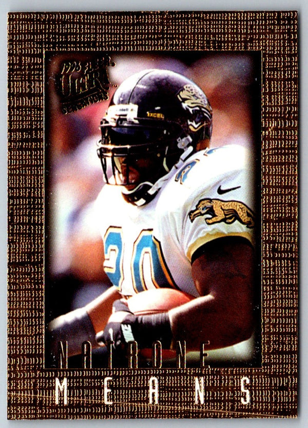 1996 Upper Deck Natrone Means #49