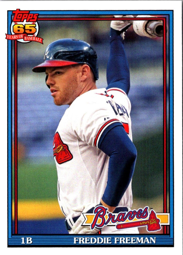 2016 Topps Archives Freddie Freeman